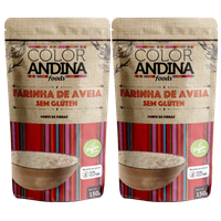 Farinha de Aveia Color Andina 150g - 2 pacotes 