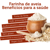Farinha de Aveia Color Andina 150g - 2 pacotes 