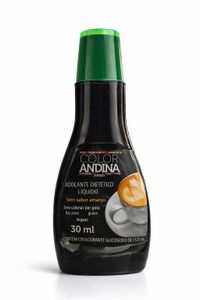 Adoçante Stévia Líquido Color Andina 30ml - 100% Natural