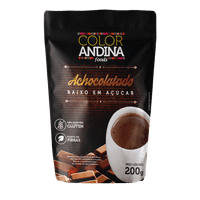 ACHOCOLATADO DIET BAIXO EM AÇÚCAR  200g - VEGANO - CACAU 100% PURO