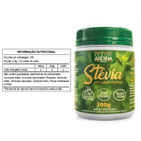 Adoçante Stévia Cristal 100g - 3 unidades