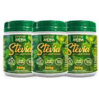 Adoçante Stévia Cristal 100g - 3 unidades
