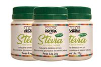 Adoçante Stévia 20g - New - 3 Unidades