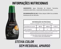 Adoçante Stévia Líquido Color Andina 30ml - 100% Natural - 2 Potes