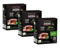 Adoçante Stévia Sachê - 50 sachês de 600mg - 3 Caixas 