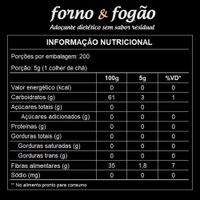 Adoçante Stévia Culinário - Forno E Fogão 320g - 3 Potes 