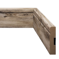 Foto do produto Rodapé Estilo 7cm Amadeirado Eucafloor Padrão 7 Barra com 2,40ML de MDF