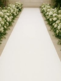 Foto do produto Passadeira Branca 3x1 Carpete Forração para Casamento