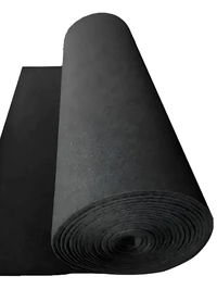 Foto do produto Passadeira Preto 10x1 Carpete Forração para Casamento