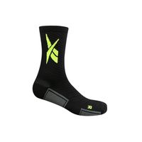 Foto do produto Meia Reebok Perfomance Cano Alto Feminina 35/38 Preto+Verde