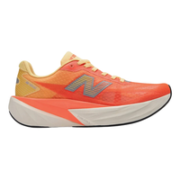 Foto do produto Tênis New Balance FuelCell Rebel V5 Masculino Laranja + Amarelo