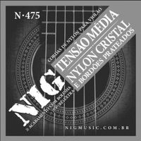 Foto do produto Encordoamento Nylon Violão Nig Tensão Média