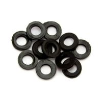Foto do produto Arruela de Nylon Torelli Preta com 12 Unidades