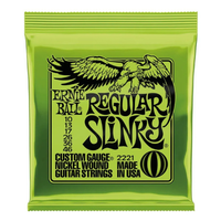 Foto do produto Encordoamento 10-46 Guitarra Ernie Ball Regular Slinky 2221