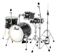Foto do produto Bateria 16 Pearl Midtown Matte Asphalt Com Ferragens
