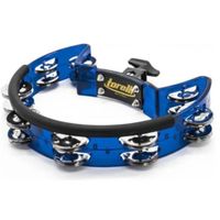 Foto do produto Pandeirola Torelli Meia Lua Azul com Clamp