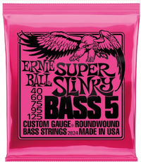 Foto do produto Encordoamento 40-95 Ernie Ball Baixo 5 Cordas Slinky 2824