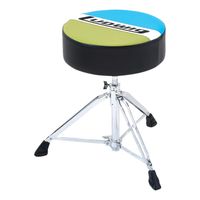 Foto do produto Banco Redondo Ludwig Rosqueável Atlas Classic Blue Olive