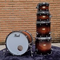 Foto do produto Bateria 22 Pearl Reference One 10-12-14-16 Brooklyn Burst