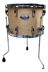 Foto do produto Caixa 14x10 Pearl Modern Utility Com Pés De Surdo Natural Maple
