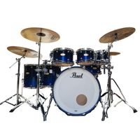 Foto do produto Bateria 22 Pearl Reference One Ultra Blue Fade Com Caixa