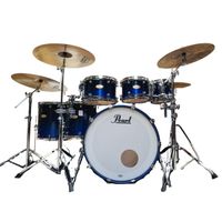 Foto do produto Bateria 22 Pearl Reference One Ultra Blue Fade