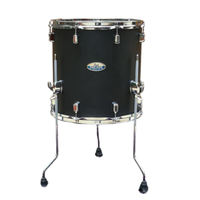 Foto do produto Surdo 14x14 Pearl Decade Maple Satin Black