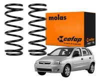 Foto do produto Par Mola Helicoidal Traseira Chevrolet Corsa 02 A 12 Cofap