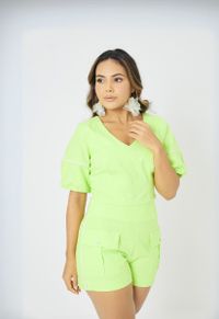 CONJUNTO SHORT 001FLORE