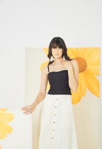 CONJUNTO SAIA MIDI 052FLORE