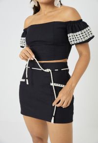 CONJUNTO SAIA CURTA 040FLORE -