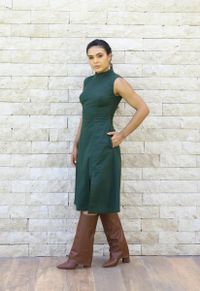 VESTIDO MIDI 032LANCA