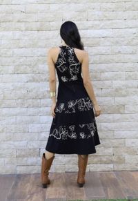 VESTIDO MIDI 018LANCA