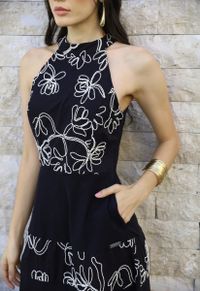 VESTIDO MIDI 018LANCA