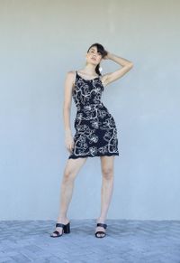 VESTIDO CURTO 015LANCA