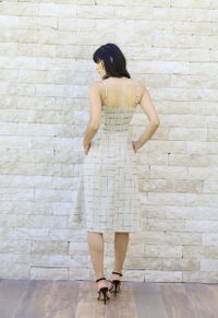 VESTIDO MIDI 083LANCA