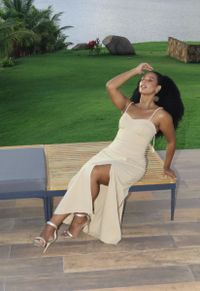 VESTIDO LONGO 001NATUR