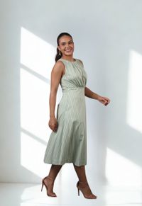 VESTIDO MIDI 019NATUR