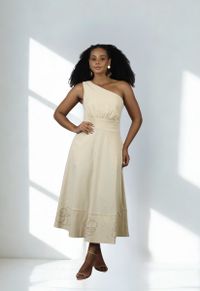 VESTIDO MIDI  024NATUR