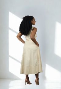 VESTIDO MIDI  024NATUR