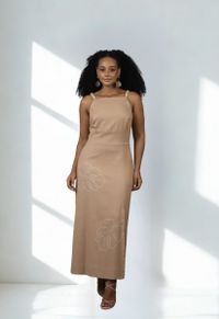 VESTIDO LONGO 025NATUR