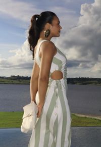 VESTIDO LONGO 027NATUR