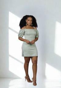 VESTIDO CURTO 056NATUR