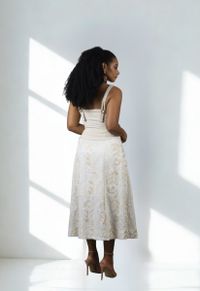 CONJUNTO SAIA MIDI 052NATUR