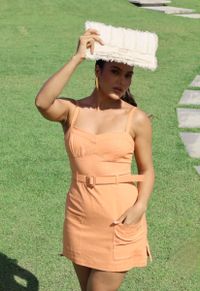 VESTIDO CURTO 005NATUR