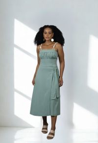 VESTIDO MIDI 011NATUR