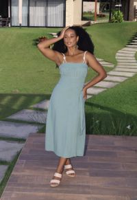 VESTIDO MIDI 011NATUR