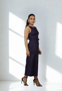 VESTIDO MIDI 032NATUR