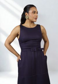 VESTIDO MIDI 032NATUR
