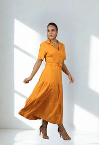 VESTIDO LONGO 064NATUR